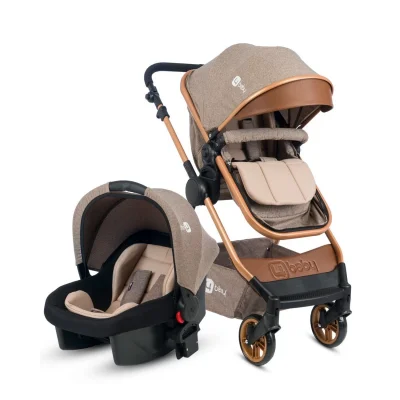 4 Baby Comfort Gold Travel Sistem Bebek Arabası/ Kahve