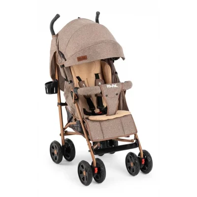 Rival Rv 111 Sweet Tam Yatar Baston Bebek Arabası Kahve Gold