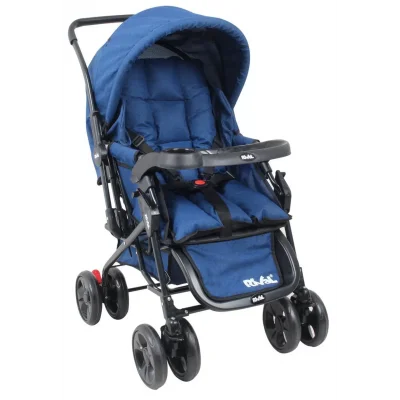 Rival rv107 Maxi Çift Yönlü Bebek Arabası Mavi