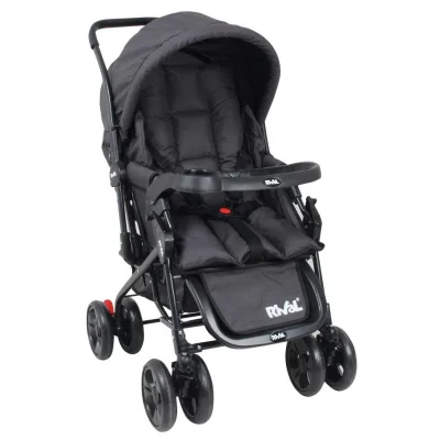 Rival rv107 Maxi Çift Yönlü Bebek Arabası Siyah