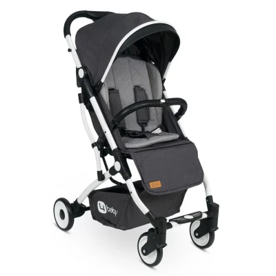4 Baby Drone Siyah Kabin Bebek Arabası Antrasit