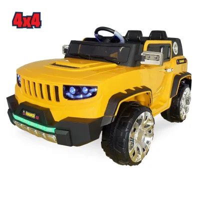 Fenomen Kumandalı Akülü Araba Akülü Jeep 4x4 12 Volt / Sarı
