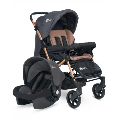 4 Baby Olympus Gold Travel Sistem Bebek Arabası Antrasit