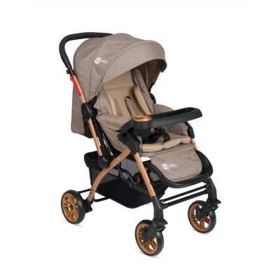 4 Baby Active Gold Çift Yönlü Bebek Arabası Kahve