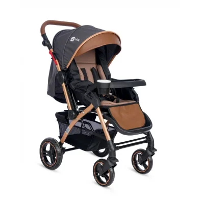 4 Baby Active Gold Plus Çift Yönlü Bebek Arabası Antrasit