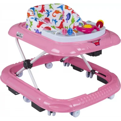 Taşpınar Pembe Dido Stoplu Bebek Yürüteç