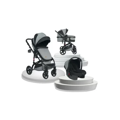 Joell New Truva III Travel Sistem Bebek Arabası - Gri