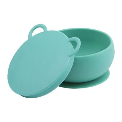 OiOi Silikon Kapaklı Kase Yeşil