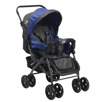 Aldeba Çift Yönlü Bebek Arabası Aldeba Mavi