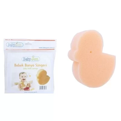 Babyjem Banyo Süngeri Kuş Tüyü Ördek