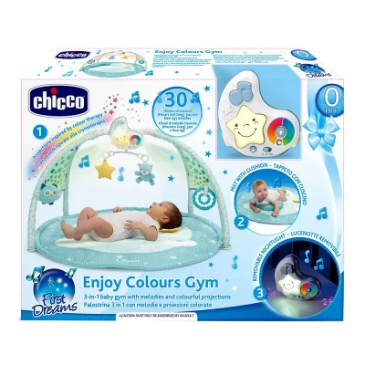 Chicco 3 Ü 1 Arada Egzersiz Minderi - Mavi