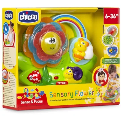 Chicco Çiçeklerle Duyuları Öğreniyorum Müzikli Bul-Tak