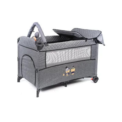 Maccon Nirvana Anne Yanı Oyun Parkı Beşik 70x110 Cm  Gri