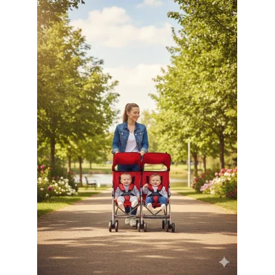 Aldeba Al-3030 Ikiz Baston Bebek Arabası