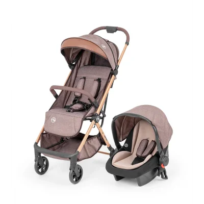 Maxi Taxi Airmini Otomatik Katlanır Kabin Boy Travel Sistem Bebek Arabası - Kahverengi