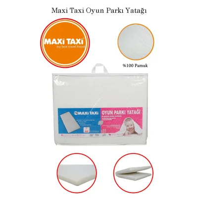 Maxi Taxi Oyun Parkı Yatağı %100 Pamuk