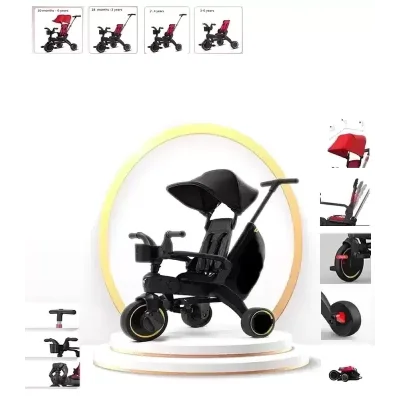 Maxi Taxi Trike Plus F3 Ebeveyn Kontrollü Katlanabilir Bisiklet