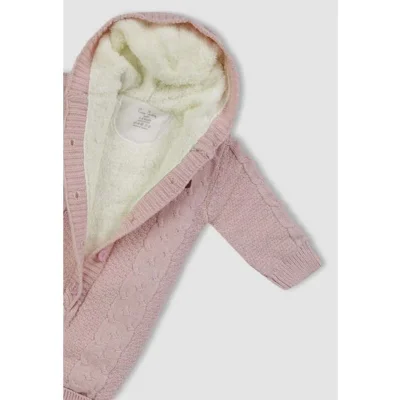 Pierre Cardin İçi Welsoftlu Triko Kışlık Bebek Tulum