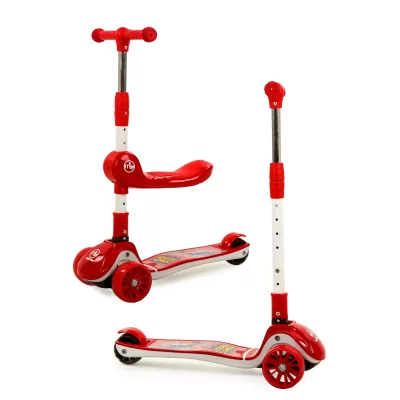Zoomy Oturaklı  Işıklı Katlanabilir Scooter
