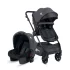 4 Baby Comfort Siyah Travel Sistem Bebek Arabası/ Antrasit