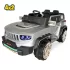 İznik Kumandalı Akülü Araba Akülü Jeep 12V 4x2 / Gri