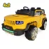 İznik Kumandalı Akülü Araba Akülü Jeep 12V 4x2 / Sarı