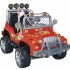 Aliş Akülü Mega Jeep Çift Kişilik 504K Kumandalı Kırmızı