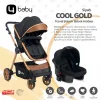 4 Baby Cool Plus Gold Travel Sistem Bebek Arabası