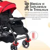 4 Baby Active Plus Sky Serisi Çift Yönlü Bebek Arabası