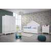 Aqua White 3 Kapılı Montessori Bebek Odası Takımı
