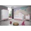 Aqua Pink 3 Kapılı Montessori Bebek Odası Takımı