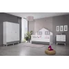 Aqua Grey 3 Kapılı Montessori Bebek Odası Takımı