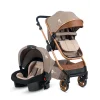 4 Baby Comfort Gold Travel Sistem Bebek Arabası/ Kahve