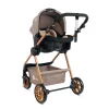 4 Baby Comfort Gold Travel Sistem Bebek Arabası/ Kahve