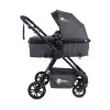 4 Baby Comfort Siyah Travel Sistem Bebek Arabası/ Antrasit