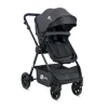 4 Baby Comfort Siyah Travel Sistem Bebek Arabası/ Antrasit