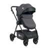 4 Baby Comfort Siyah Travel Sistem Bebek Arabası/ Antrasit