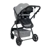 4 Baby Comfort Siyah Travel Sistem Bebek Arabası/ Gri