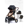 Maxi Taxi Fast Pro Alüminyum Travel Sistem Bebek Arabası / Gold Black