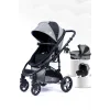 Maxi Taxi Fast Pro Alüminyum Travel Sistem Bebek Arabası / Cotton Grey