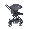 4 Baby Smart Siyah Travel Sistem Bebek Arabası Antrasit
