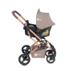4 Baby Smart Gold Travel Sistem Bebek Arabası Kahve