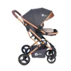 4 Baby Smart Gold Travel Sistem Bebek Arabası Antrasit