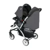 4 Baby Active Beyaz Travel Sistem Bebek Arabası Antrasit