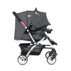 4 Baby Active Beyaz Travel Sistem Bebek Arabası Antrasit