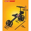 Rival Rv 600 Tay Tay İlk Bisikletim Pedalsız İlk Adım Siyah