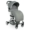 4 Baby Drone Beyaz Kabin Bebek Arabası Gri