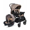 4 Baby Olympus Siyah Travel Sistem Bebek Arabası Kahve
