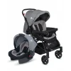 4 Baby Olympus Siyah Travel Sistem Bebek Arabası Gri