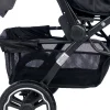 4 Baby Active Siyah Plus Çift Yönlü Bebek Arabası Gri